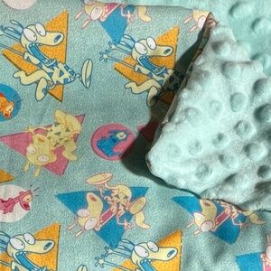 Rocky’s Modern Life baby Blanket